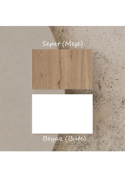 Set 1280-2100-1700 Monza Membran (Mdf Kapaklı) Bohem Tv Ünitesi-Orta Sehpa-Konsol Seti Sepet-Beyaz indirimleri