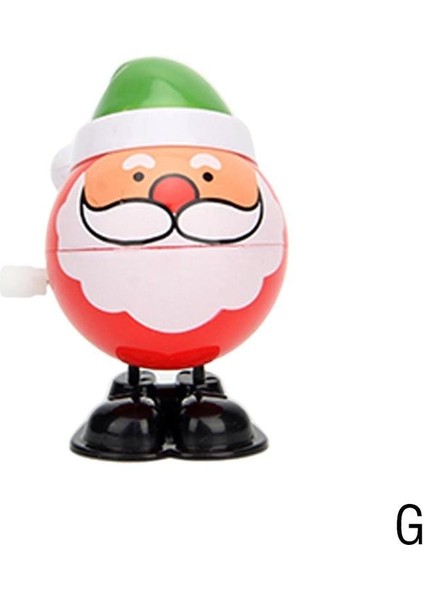 G Tarzı Noel Saatli Sarılar Zıplamalı Yürüyen Oyuncaklar Noel Baba Noel Adam Noel Geyiği Sarılar Çocuk Bebek Komik Hediye (Yurt Dışından)