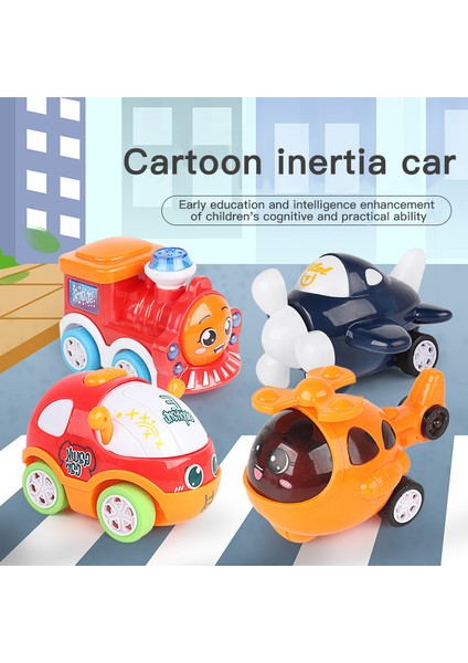 No.4 Tarzı Eğitici Inertialı Geri Tepme Araba Sarmal Oyuncak Trenler Helikopterler Oyuncaklar Erkek Çelik Oyuncaklar Uçaklar Taşıma Botları Oyuncak Hediyeler (Yurt Dışından)