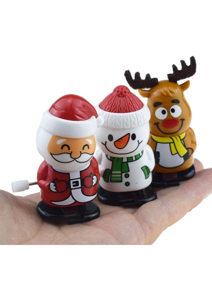 H01 Stili Mekanik Noel Baba Kar Tanesi Oyuncak Şirin Masaüstü Süsleme Çocuklar Çocuklar Parti Oyuncakları Yürüyen Aksesuar Model Mini Malzemeler (Yurt Dışından) fiyatları