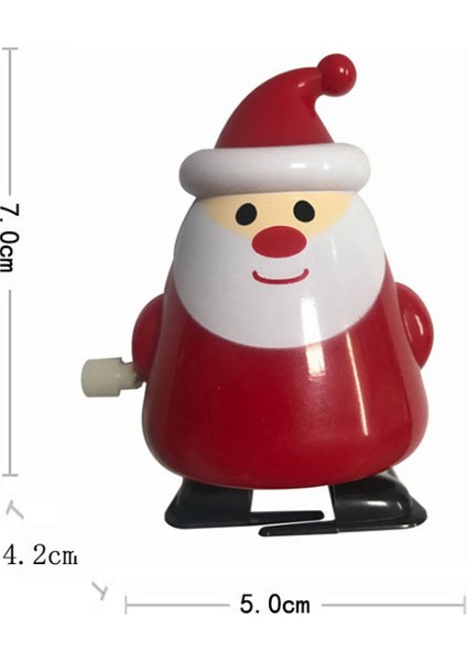 Tombul Noel Baba Tarzı Yeni Yıl Arma Mekanik Zıplayan Oyuncak Çocuklar Için Noel Hediye Vintage Noel Baba Kar Adamı Sarhoş Oyuncaklar Çocuklar Için Komik Hediye (Yurt Dışından)