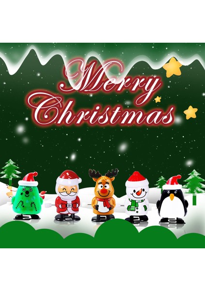 Tombul Noel Baba Tarzı Yeni Yıl Arma Mekanik Zıplayan Oyuncak Çocuklar Için Noel Hediye Vintage Noel Baba Kar Adamı Sarhoş Oyuncaklar Çocuklar Için Komik Hediye (Yurt Dışından)