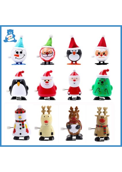 Tombul Noel Baba Tarzı Yeni Yıl Arma Mekanik Zıplayan Oyuncak Çocuklar Için Noel Hediye Vintage Noel Baba Kar Adamı Sarhoş Oyuncaklar Çocuklar Için Komik Hediye (Yurt Dışından)