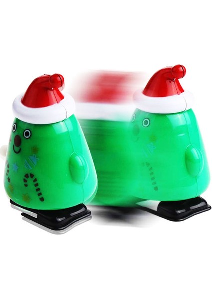 Tombul Noel Baba Tarzı Yeni Yıl Arma Mekanik Zıplayan Oyuncak Çocuklar Için Noel Hediye Vintage Noel Baba Kar Adamı Sarhoş Oyuncaklar Çocuklar Için Komik Hediye (Yurt Dışından)