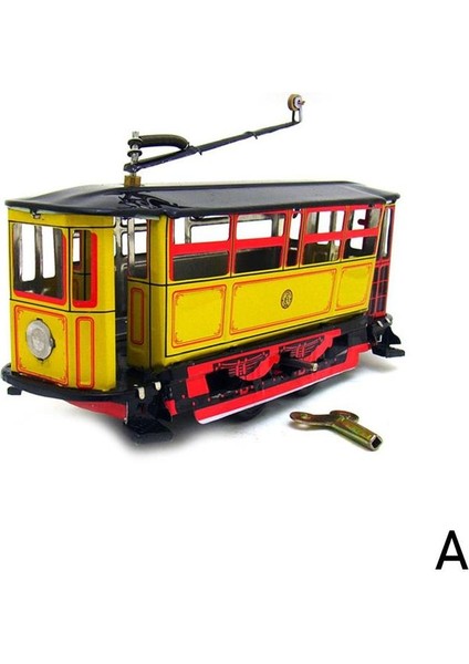 Bir Stil Antika Saat Mekanizmasıyla Sarılan Direk Tramvay Oyuncakları Yetişkin Fotoğrafçılığı Için Çocuklar Klasik Retro Teneke Tren Oyuncakları Noel Hediyesi 1 Adet (Yurt Dışından)