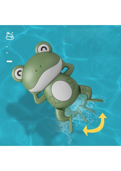 Yeşil Stil Wemmıcks Çocuk Banyo Oyuncakları Güvenli Sevimli Duş Saatliği Oyuncaklar Sırtüstü Yüzen Küçük Kurbağa Bebek Banyo Sevimli Yatıştırıcı Hayvan Oyuncak Hediye (Yurt Dışından) modelleri