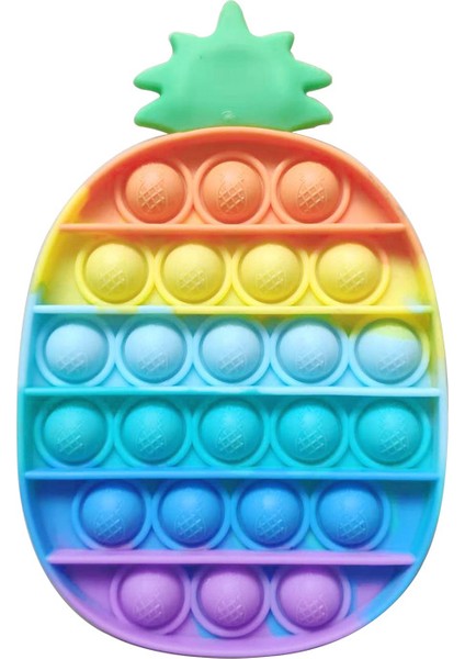 No.71 Stili Sekiz Gezegen Basit Dimple Pop Dokunma Duyusu Oyuncak Anahtarlık Tahtası Anksiyete Fidget Oyuncak Çocuklar Için (Yurt Dışından)