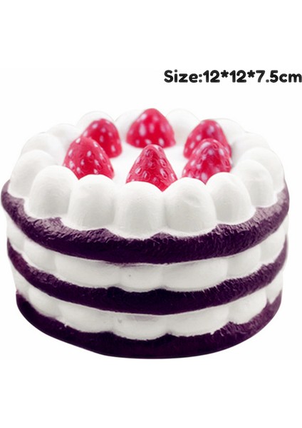 SW-ZSDG-115 Stili Tek Satış Peluş Sıkma Dekor Oyuncaklar Renkli Donut Kokulu Yavaş Yükselen Oyuncak Dekompresyon Oyuncak (Yurt Dışından)