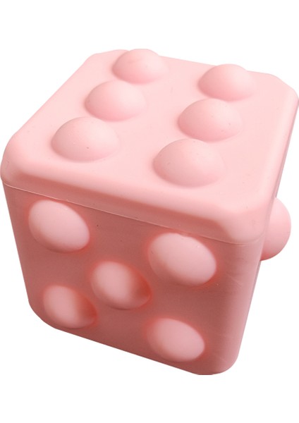 Çikolata Tarzı Küp Gökkuşağı Topu Itme Kabarcıklı Fidget - 3D Altıgen Itme Kabarcık Topu Çözme Parmak Basın Eğlenceli Oyuncak (Yurt Dışından)