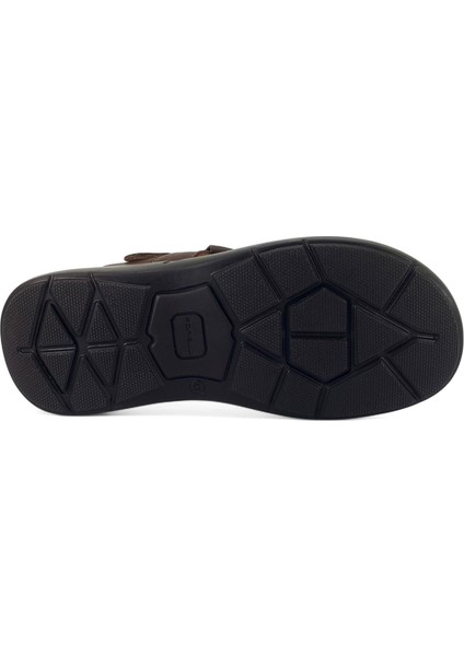 Ural 25YS Erkek Anatomik Sandalet Taba
