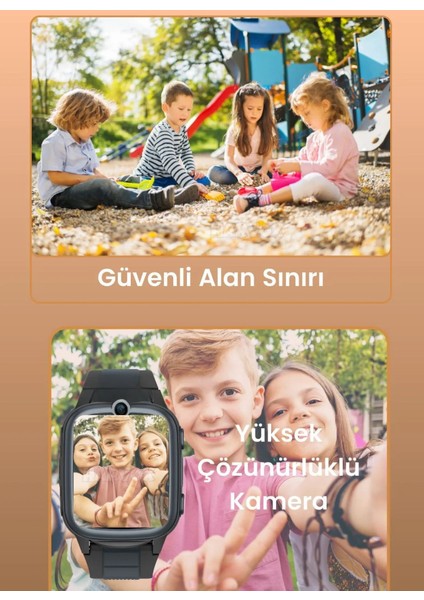 Hx Kids 4g Pro Sim Kartlı Harvox Akıllı Çocuk Saati Gps Konum Takibi Arama Konuşma 4g Destekli