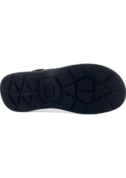 Ural 25YS Erkek Anatomik Sandalet Siyah