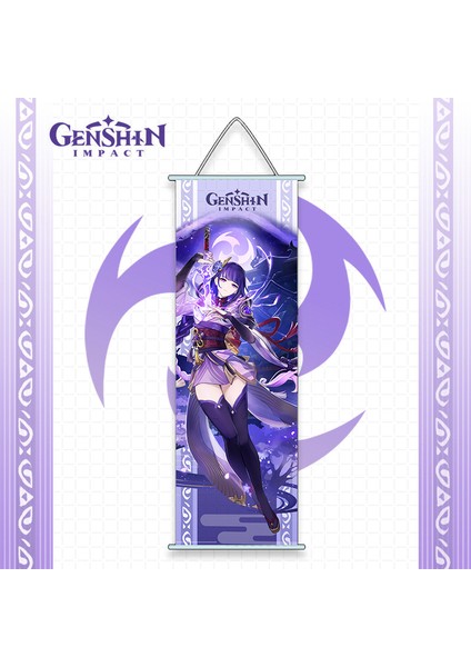 Baal Tarzı 70X25 cm Ge Darbe Hesabı Duvar Asılı Kaydırma Boyama Tuval Dekoratif Goblen Ev Dekorasyon Aksesuarları Kapı Dekor cm (Yurt Dışından)