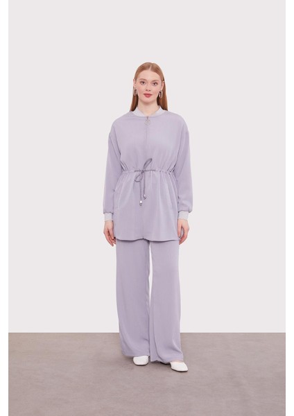 Gri Sim Manşet Detaylı Ikili Takım fiyatları