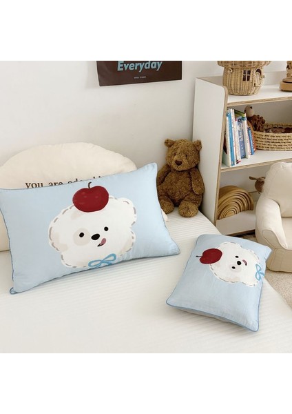 A Sınıfı Pamuk Çift Iplik Karikatür Pamuk Panda Tavşan Yastık Kılıfı Tek Yastık Kılıfı Yastık Kılıfları Kabuklar (Yurt Dışından)