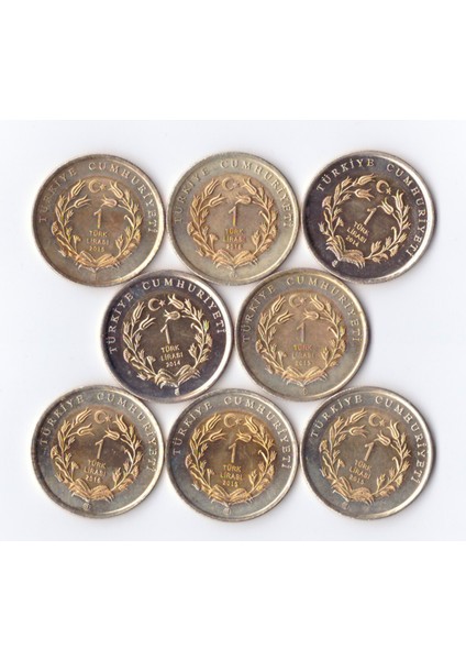 8 Farklı Bimetal Hayvanlar Hatıra Para Madeni Lotu /a-23 fiyatları