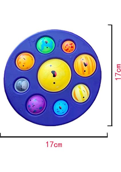 1 Adet Rastgele Stil Sekiz Gezegen Basit Dimple Pop Fidget Duyusal Oyuncak Anahtarlık Giderici Tahtası Anksiyete Fidget Oyuncak Çocuklar Için (Yurt Dışından) indirimleri