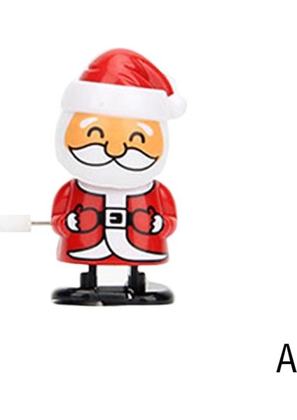 Bir Stil Noel Saatli Sarılar Zıplamalı Yürüyen Oyuncaklar Noel Baba Noel Adam Noel Geyiği Sarılar Çocuk Bebek Komik Hediye (Yurt Dışından)