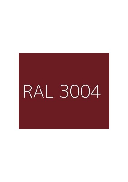 Lüks Parlak Sentetik Yağlı Boya 15 Lt Vişne Ral 3004 fiyatları