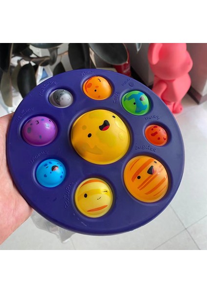 No.1 Tarzı ve Anksiyeteyi Gideren Kawaii Renkli Basit Dimmer Sıkıştırma Düğmesi Duyusal Oyuncak - Başlığı (Yurt Dışından) fiyatları