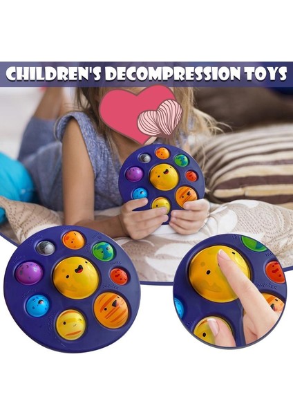 No.1 Tarzı ve Anksiyeteyi Gideren Kawaii Renkli Basit Dimmer Sıkıştırma Düğmesi Duyusal Oyuncak - Başlığı (Yurt Dışından) modelleri