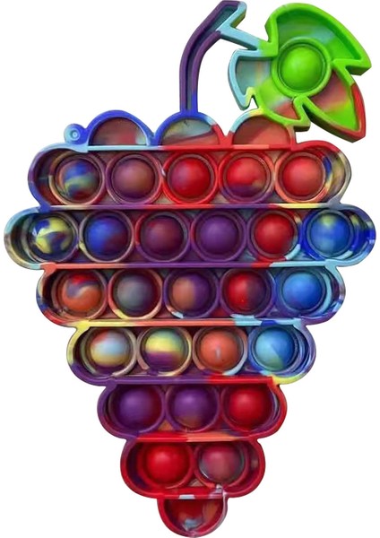 47-1pc Tarzı Pop It Oyuncakları Göz Alıcı Renkli Dokunmatik Oyuncaklar - Yetişkin ve Çocuklar Için Özel Tasarım - Oyuncakları (Yurt Dışından)