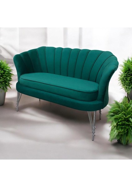 Yeşil Kumaş Gold Metal Ayaklı Ofis Koltuk Takımı Bekleme Koltuğu Çay Seti Koltuk Takımı fiyatları