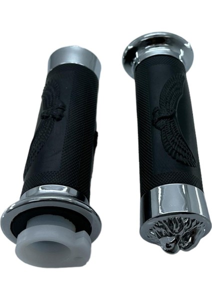 Motorsiklet Kartal Desenli Sağ-Sol Elcik Takımı