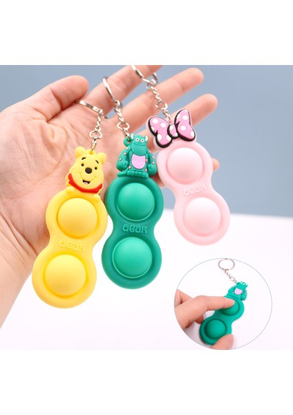 Nm-14 Stili Eğlenceli Pop It Dürtme Oyuncak Giderici Basit Dimple - Itme Kabarcık Duyusal Oyuncak Dimple Anahtarlık Fidget Oyuncak Hediye (Yurt Dışından) fiyatları