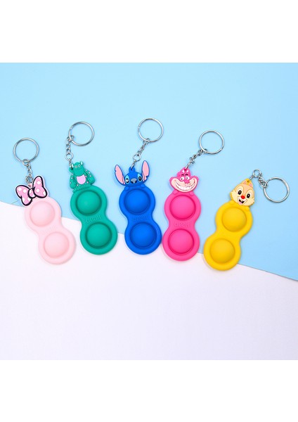 Nm-14 Stili Eğlenceli Pop It Dürtme Oyuncak Giderici Basit Dimple - Itme Kabarcık Duyusal Oyuncak Dimple Anahtarlık Fidget Oyuncak Hediye (Yurt Dışından) fırsatları