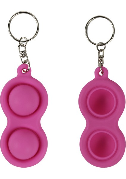 Bordo Tarzı Sekiz Gezegen Basit Dimple Pop Fidget Duyusal Oyuncak Anahtarlık Giderici Tahtası Anksiyete Fidget Oyuncak Çocuklar Için (Yurt Dışından)