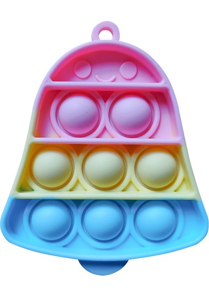 Çan 2 Tarzı Patlat Baskı Fidget Duyusal Oyuncak Patlat Baskı Fidget Oyuncak Beyin Eğitimi Giderici Sıkma Oyuncakları (Yurt Dışından)