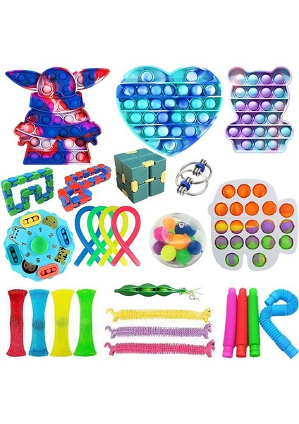 Yeşil Stil 148 Tasarım Fidget Oyuncak Seti Kutusu Duyusal Fidget Oyuncaklar Paketi Çocuklar Yetişkinler Için Topu Oyuncakları Paketi Антистресс Sıcak (Yurt Dışından)