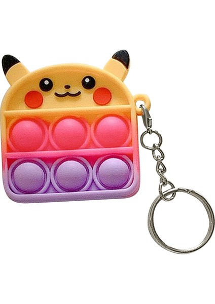 No.65 Tarzı Mini Pops Fidget Oyuncak Basit Dimple Anahtarlık Kaygı Duygusal Sıkıştırma Kabarcık Kadın Çocuk Için (Yurt Dışından)