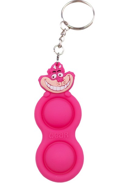 No.19 Tarzı Sevimli Fidget Oyuncaklar Basit Dimple Anime Figürler Dikiş Anahtarlık Sıkıştırılabilir Itme Kabarcık Çocuk Oyuncakları- Brinquedos (Yurt Dışından)