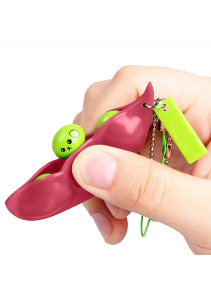 P-1pc Stili Mini Anahtarlık Kabarcıklı Duyusal Masaüstü Bulmaca Oyuncak Topu Sıkıştırma Oyunu Fidget Eşlik Etmek. (Yurt Dışından)