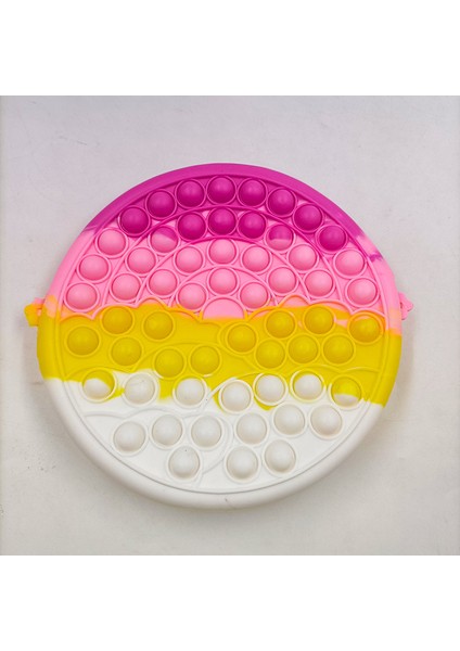 No.1 Tarzı Pop It Çanta Cüzdan Fidget Oyuncaklar Popit Kawaii Squishy Basit Dimple Topu Figet Kiti De Fidget Squish Popi (Yurt Dışından)