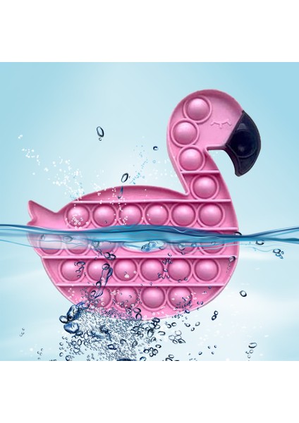No.21 Tarzı Silikon Flamingo Itme Kabarcık Duyusal Sıkma Oyuncak Çocuklar Yetişkinler - Dürtme Oyuncakları Giderme Ihtiyaçları Için (Yurt Dışından)