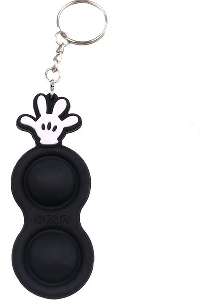 No.21 Tarzı Sekiz Gezegen Basit Dimple Pop Fidget Duyusal Oyuncak Anahtarlık Giderici Tahtası Anksiyete Fidget Oyuncak Çocuklar Için (Yurt Dışından)