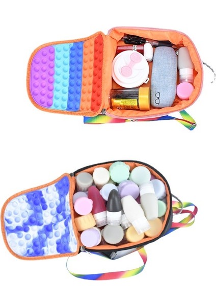 C Stili Yeni Sırt Çantası Pop Silikon Itme Balon Sırt Çantası Öğrenci Çanta Duyusal - Pops Erkek Kız Çocuk Sırt Çantası Çocuk Fidget Oyuncakları (Yurt Dışından) modelleri