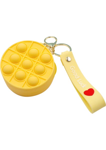 N Tarzı Sevimli Pops Its Para Cüzdanı Itme Kabarcık Oyuncaklar Dimple Çocuklar Kalem Kutusu Silikon Popet Çanta Anahtarlık Cüzdan (Yurt Dışından)