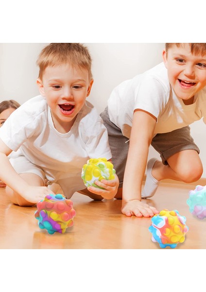 Altın Tarzı 3D Pop Top Itme Kabarcık Fidget Oyuncak Giderici Sıkma Topları Oyunu Hediye Çocuklar ve Yetişkinler Için (Yurt Dışından)