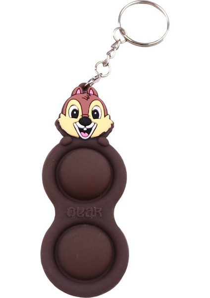 No.24 Tarzı Sekiz Gezegen Basit Dimple Pop Fidget Duyusal Oyuncak Anahtarlık Giderici Tahtası Anksiyete Fidget Oyuncak Çocuklar Için (Yurt Dışından)