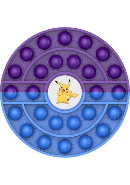 LK321-3355 Stili Pokemon Pikachu Pop It Charizard Oyuncak Pop It Spot Ürünleri Fidget Oyuncak (Yurt Dışından)