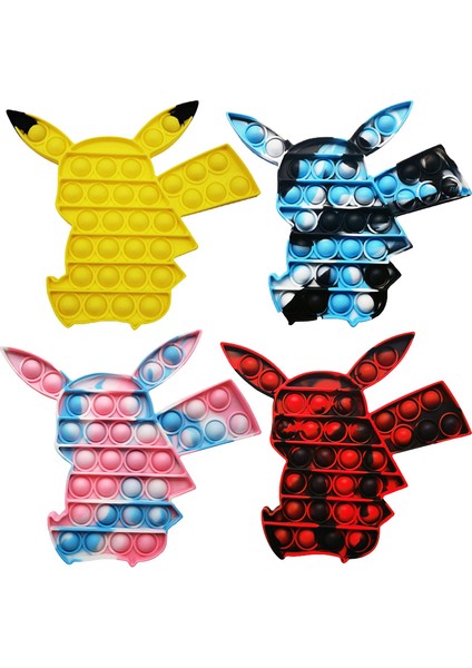 LK321-3355 Stili Pokemon Pikachu Pop It Charizard Oyuncak Pop It Spot Ürünleri Fidget Oyuncak (Yurt Dışından)