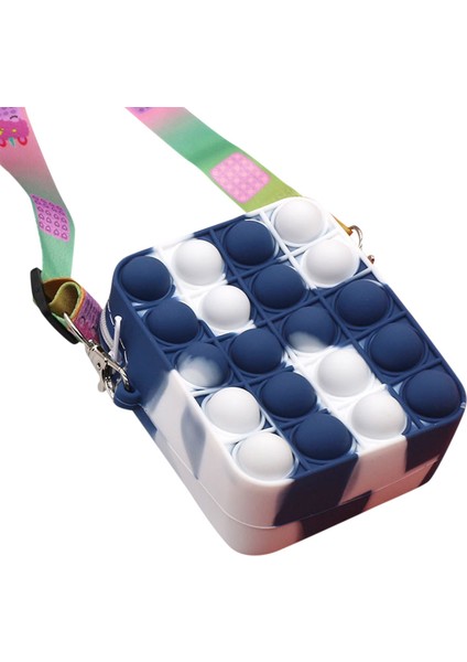 Ben Stil Yeni Büyük Çanta Itme Popits Çocuklar Eğimli Omuz Çantası Fidget Oyuncaklar Pop Pops Bubble Sıkma Oyuncaklar Atma Hediyeleri Kt Çanta Popits (Yurt Dışından)
