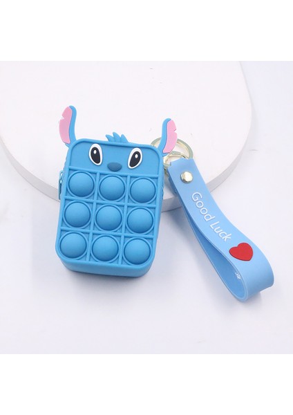 Y Tarzı Sıcak Fidget Oyuncaklar Pops Its Popper Duyusal Popet Silikon Itme Balon Istasyoneri Saklama Çantası Popite Poppit Topu Boşaltma Cüzdanı (Yurt Dışından)
