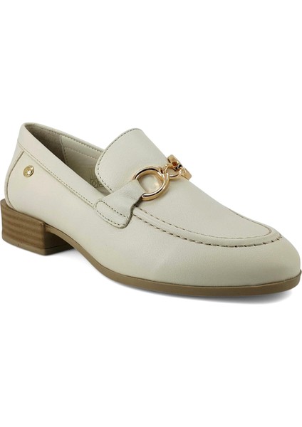 3355 25YA Kadın Günlük Ayakkabı Krem