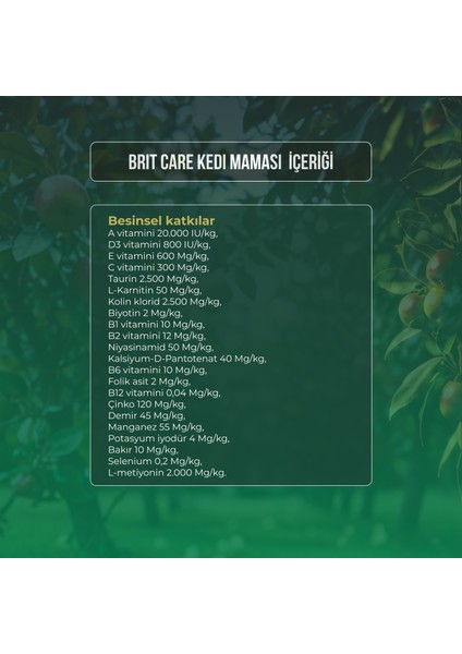 Haircare Hipoalerjenik Deri ve Tüy Sağığı için Tahılsız Yetişkin Kedi Maması 7 kg