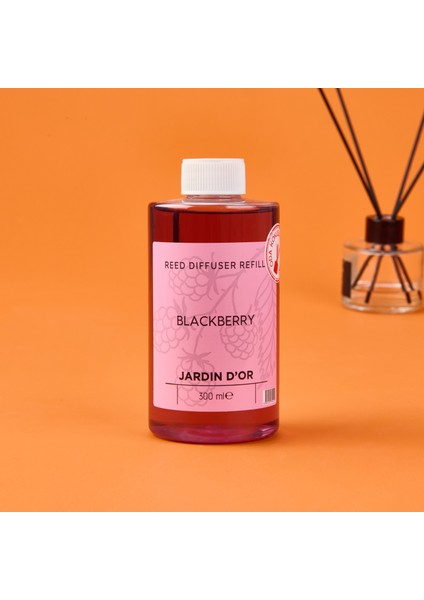 Blackberry Oda Kokusu Yedek Şişe Şeffaf 300 ml